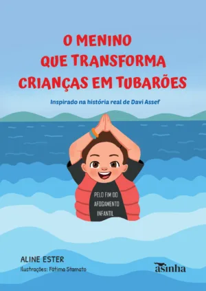 O menino que transforma crianças em tubarões