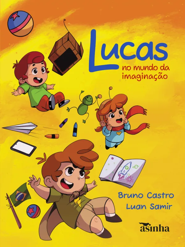 Lucas no mundo da imaginação