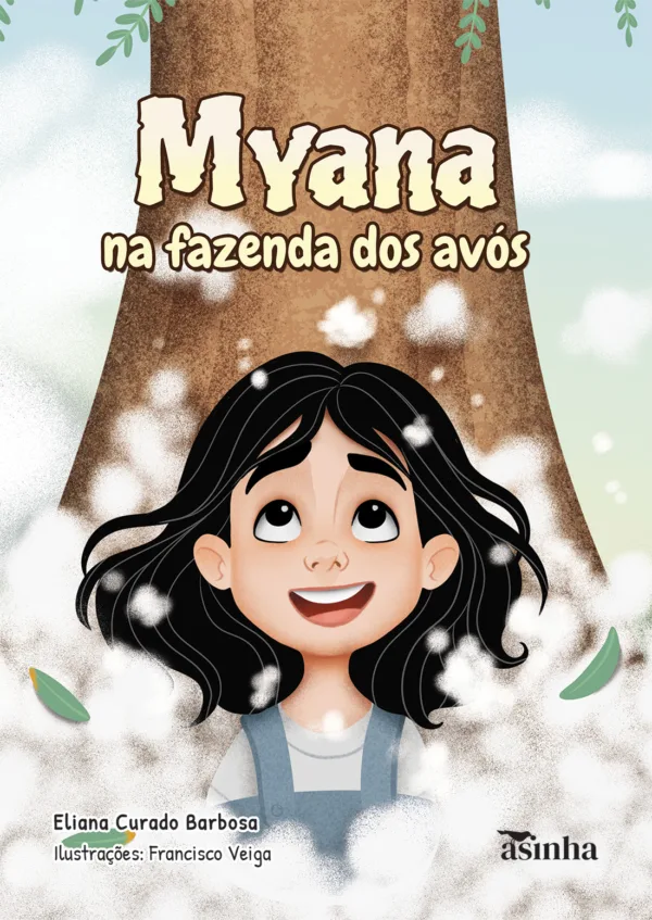 Myana na fazenda dos avós