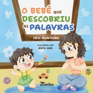 O bebê descobriu as palavras