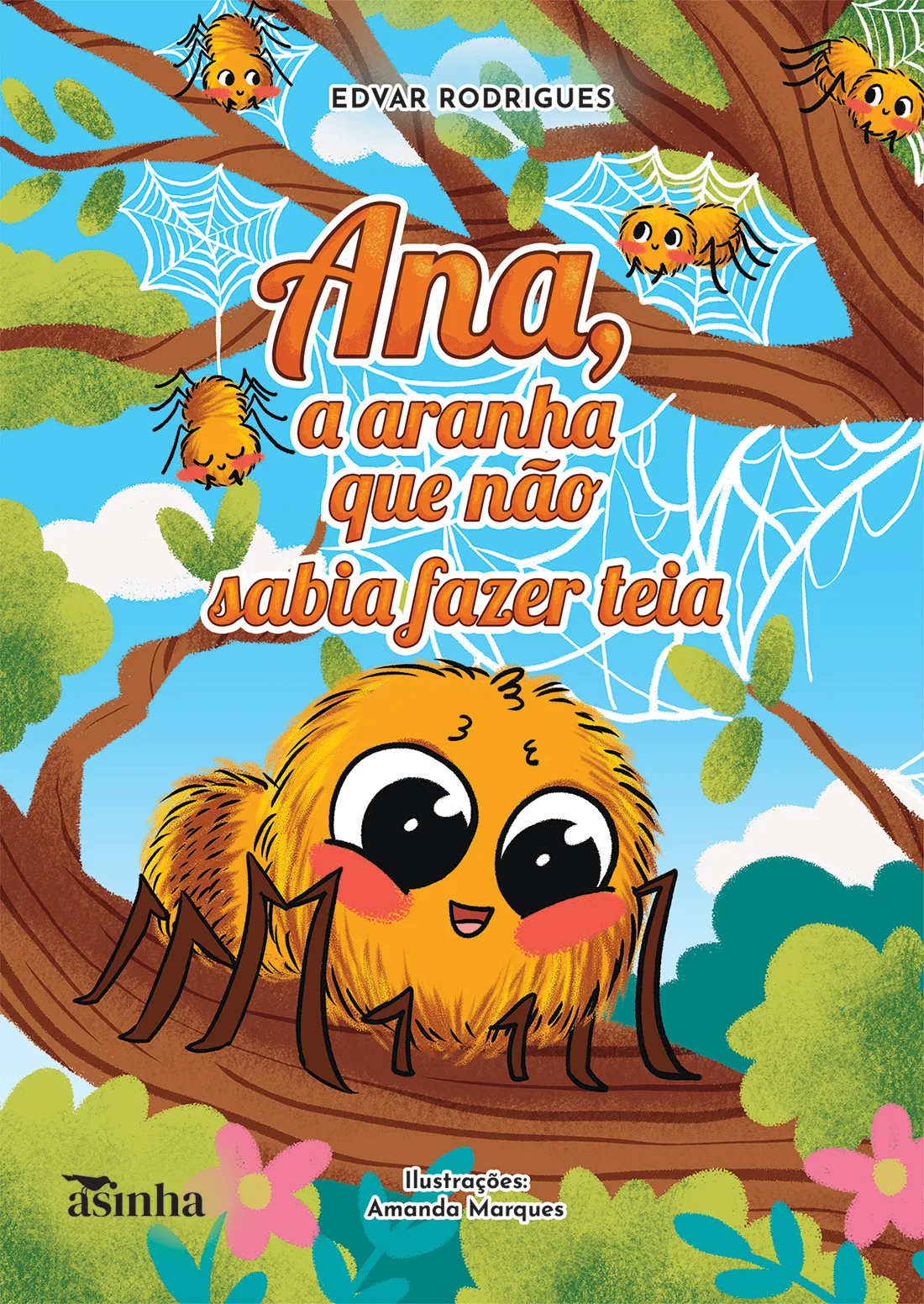 Ana, a aranha que não sabia fazer teia